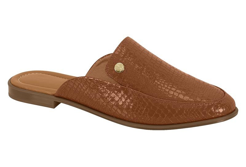 Sueco Feminino Verniz Croco London