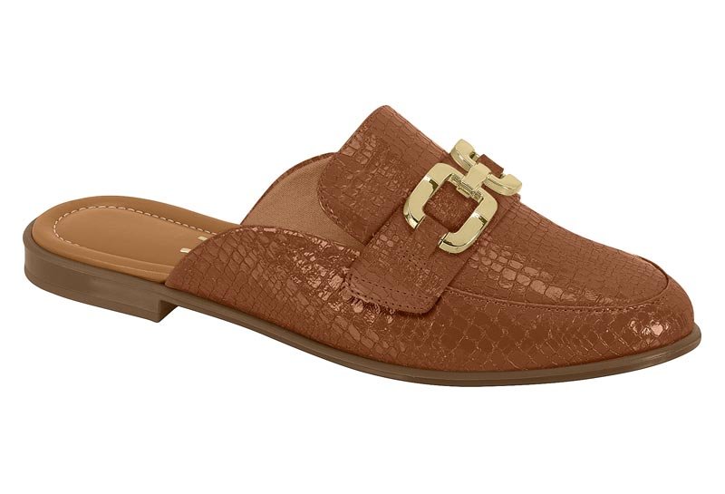 Sueco Feminino Verniz Croco London