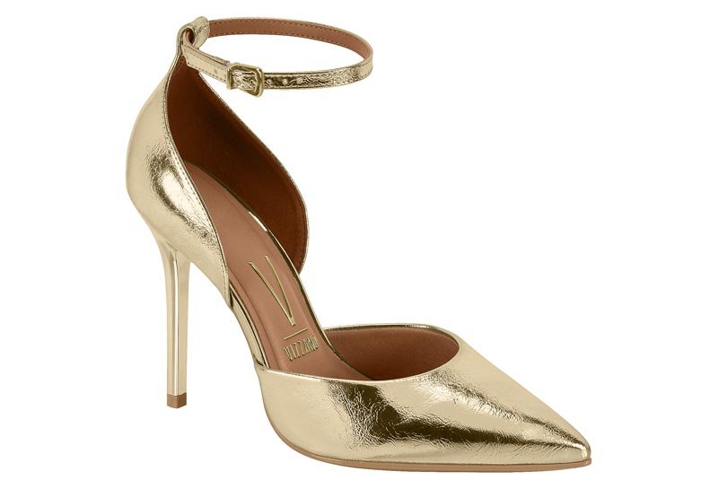 Zapato Feminino Metalizado Milano