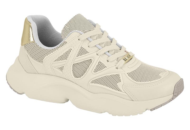 Zapato Casual Feminino Nylon Kansas/Pelica/Brilho Italia