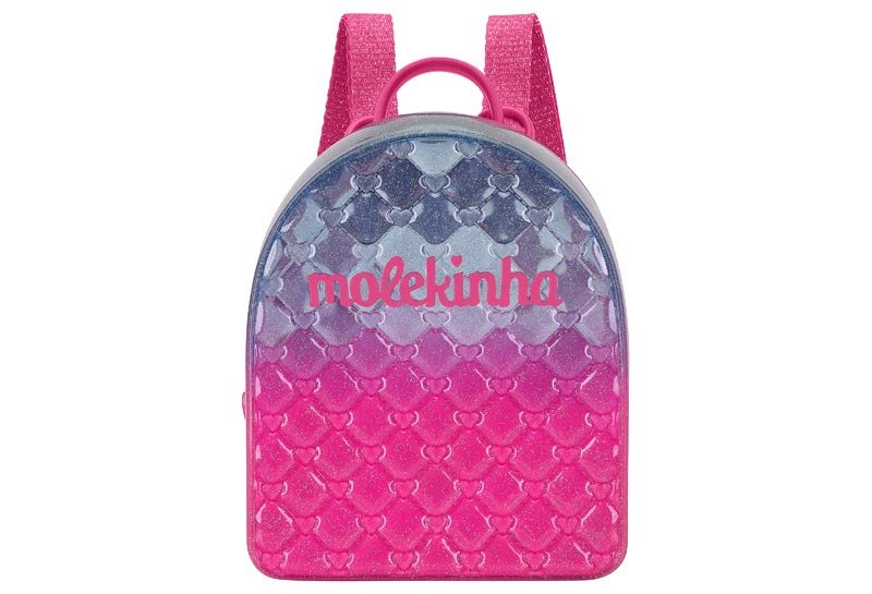 Cartera Molekinha Pvc Degrade Gliter/Gorgurao