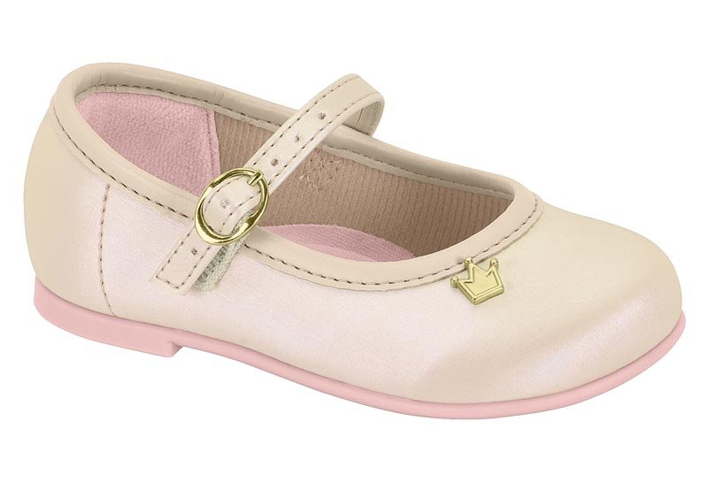 Zapatito Infantil Napa Metalizado Tamisa Neo