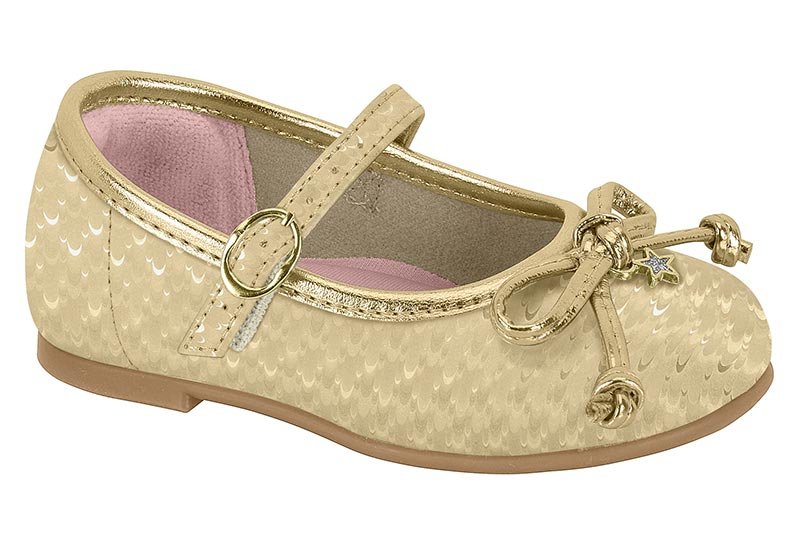 Zapatito Infantil Napa Talim/Brilho Italia