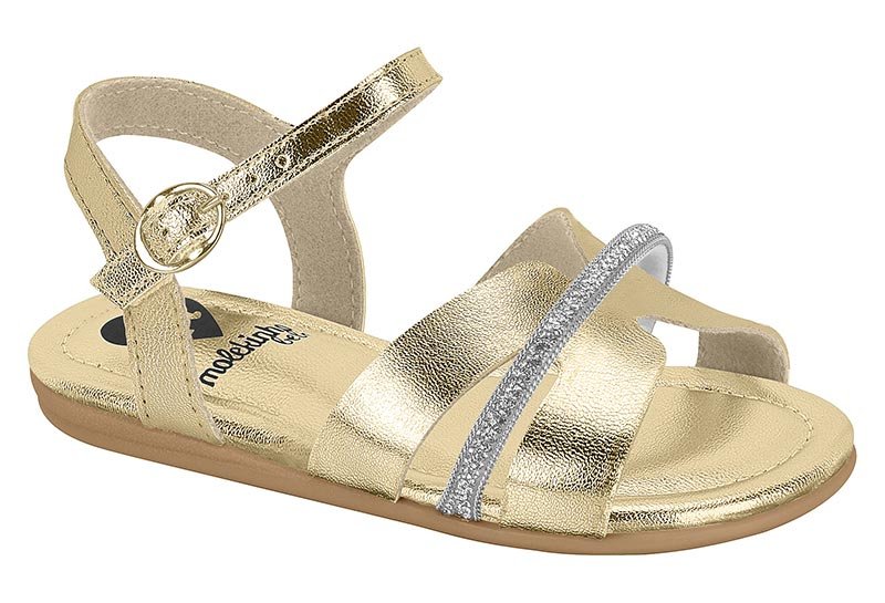 Sandalia Infantil Brilho Italia/Tira Florenca