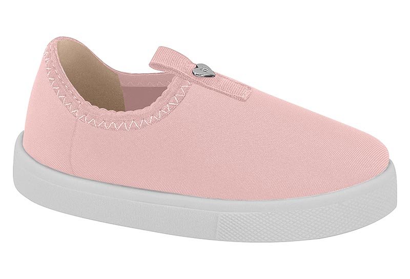 Zapato Casual Infantil Lycra Perola