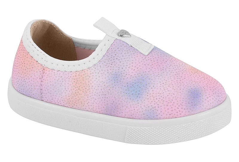 Zapato Casual Infantil Tecido Aquarela Shine