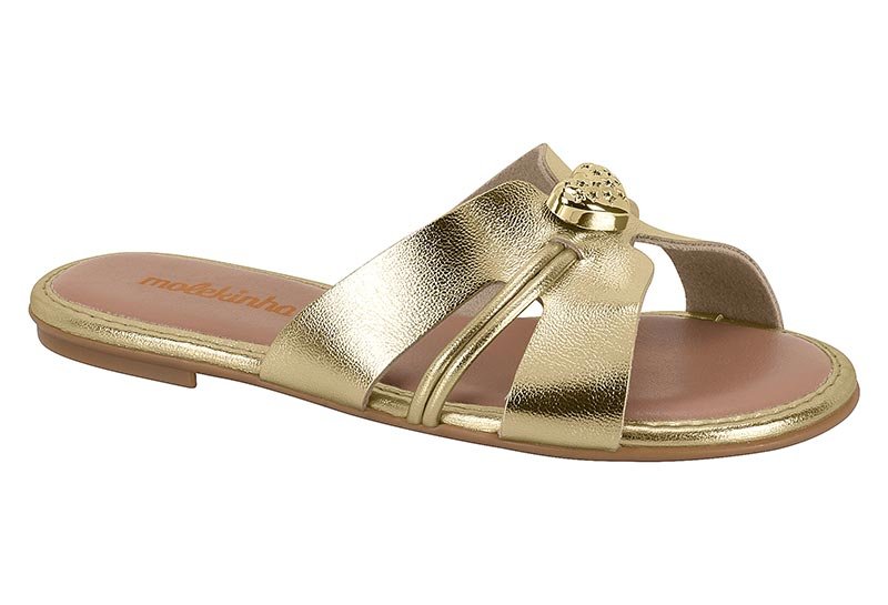 Sandalia Feminina Brilho Italia/Tp Brilho Italia