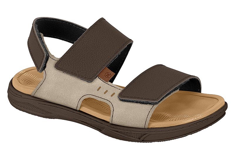 Sandalia Casual Infantil Camurcao/Napa Floter Rustico Neo