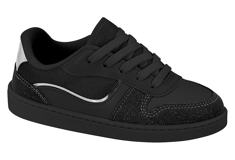 Zapato Casual Infantil Np Turim/Nylo Flat/Cam Estel/Met Gl