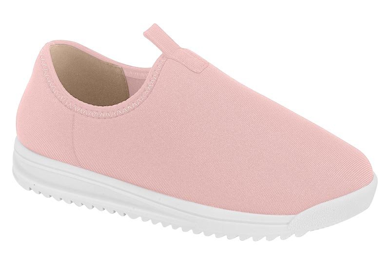 Zapato Casual Infantil Lycra Perola