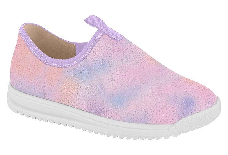 Zapato Casual Infantil Tecido Aquarela Shine