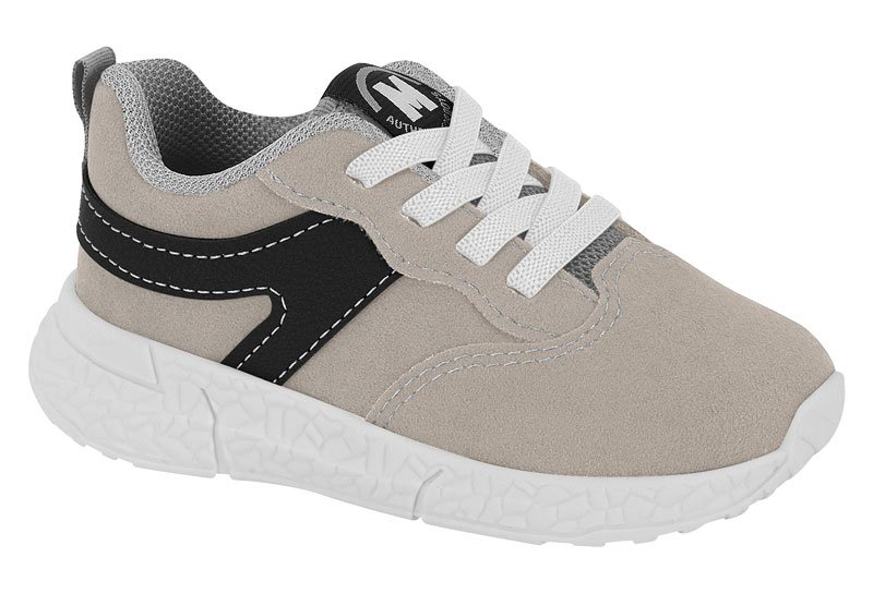 Zapato Casual Infantil Camurcao/Tec Porto Luis/Np Fl Ru Ne