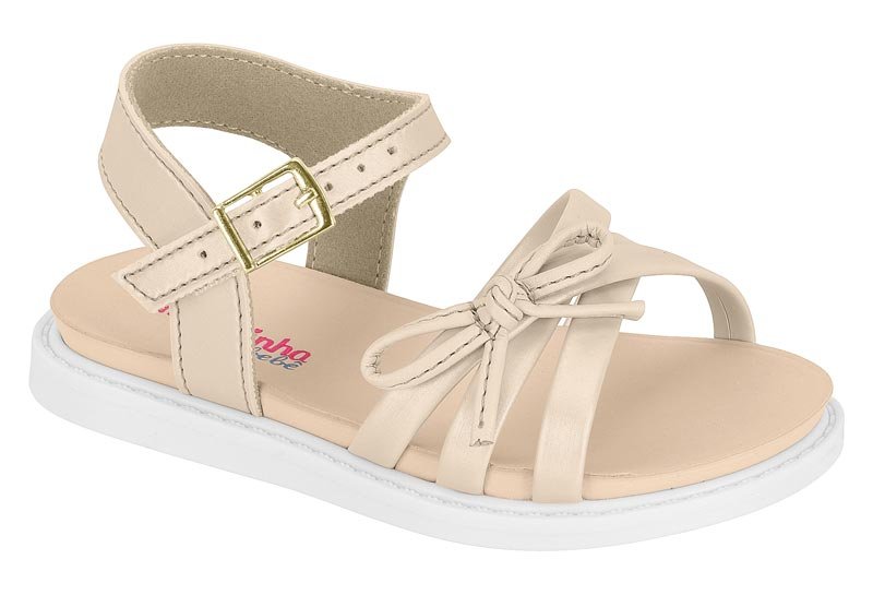 Sandalia Infantil Napa Metalizado Tamisa Neo