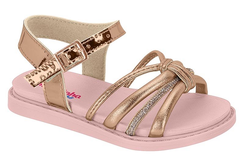 Sandalia Infantil Met Glam/Tp Bril It/Bril It /T Flor