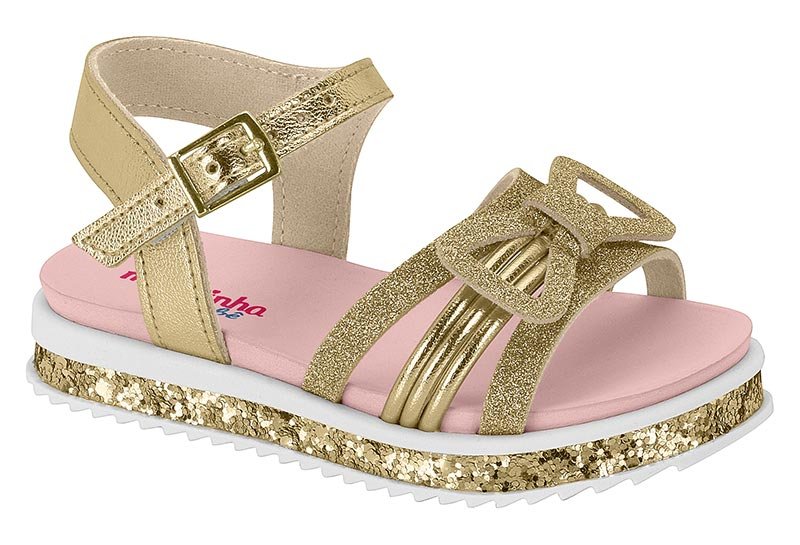 Sandalia Infantil Brilho Italia/Gl Min Sh/Tp Bril Ita