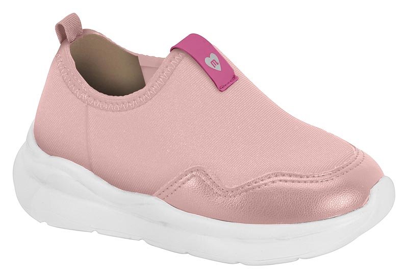 Zapato Casual Infantil Lycra Perola/Napa Turim