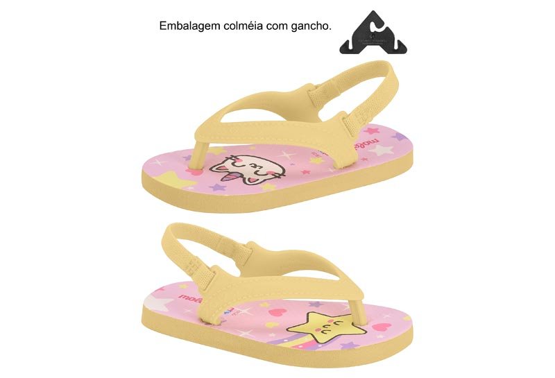 Sandalia Infantil Gaspea Pronta Pvc/Star Catcornio