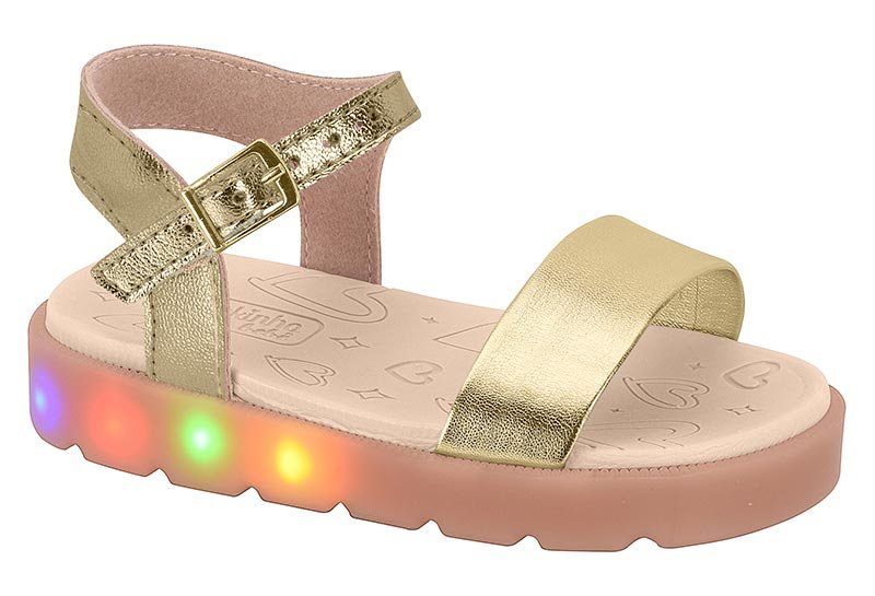 Sandalia Infantil Brilho Italia