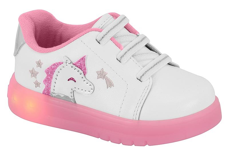 Zapato Casual Infantil Napa Turim/Metal Glamour/Vz London