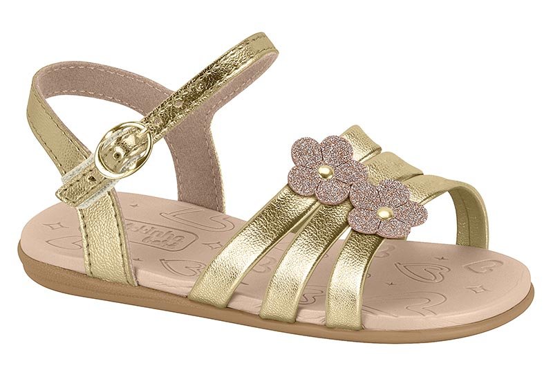 Sandalia Infantil Brilho Italia/Gliter Mini Shine