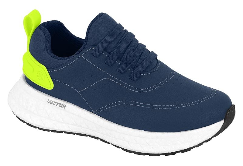 Zapato Casual Infantil Napa Floter Rustico Neo/Lycra Neopl