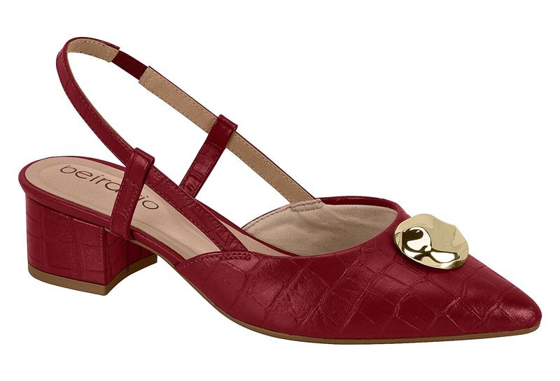 Zapato Feminino Napa Turim Croco Milao