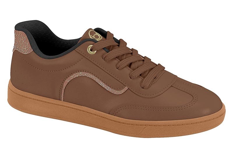 Zapato Casual Feminino Napa Turim/Verniz Premium Marm Glam