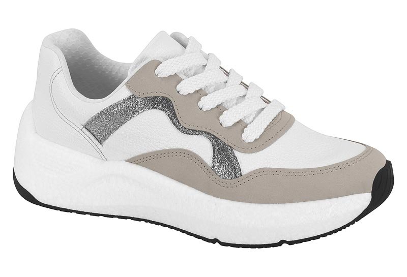 Zapato Casual Feminino Napa Floather Nap/Nob Lis/Met Gl Pa