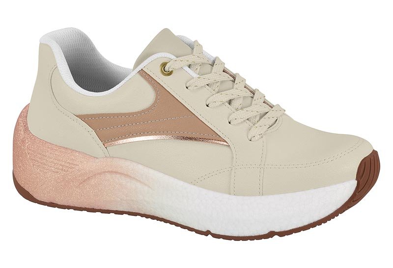 Zapato Casual Feminino Napa Floather Nature