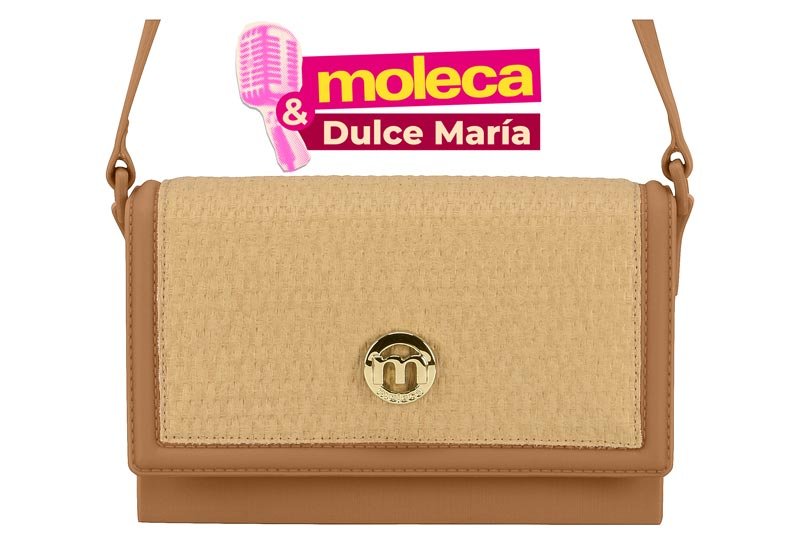 Cartera Moleca Pvc/Napa Tresse Positano Neo