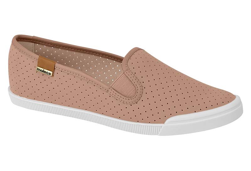 Zapato Casual Feminino Nob Pele Neo Microperfuros/Milano