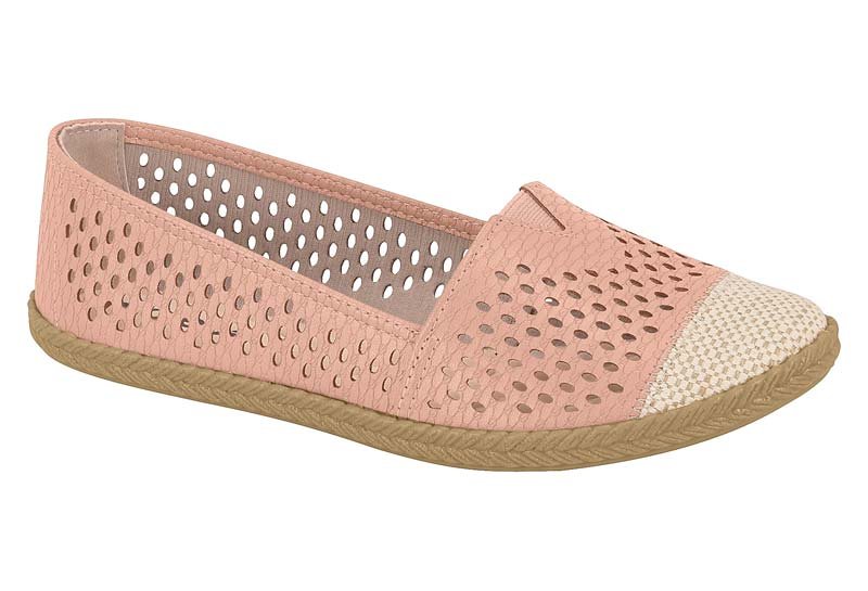 Zapatito Feminina Napa Sirius/T Lona Rustica Resinada