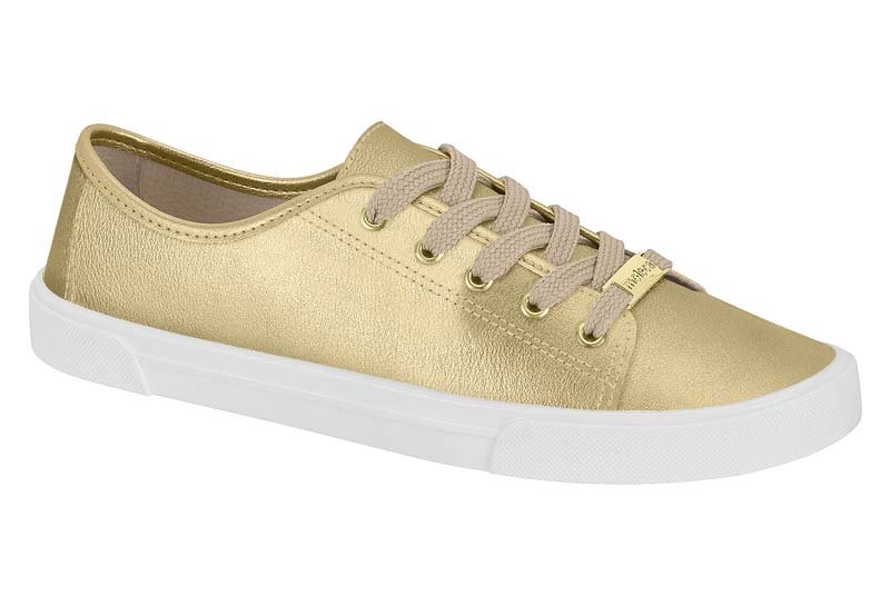 Zapato Casual Feminino Metalizado Viena