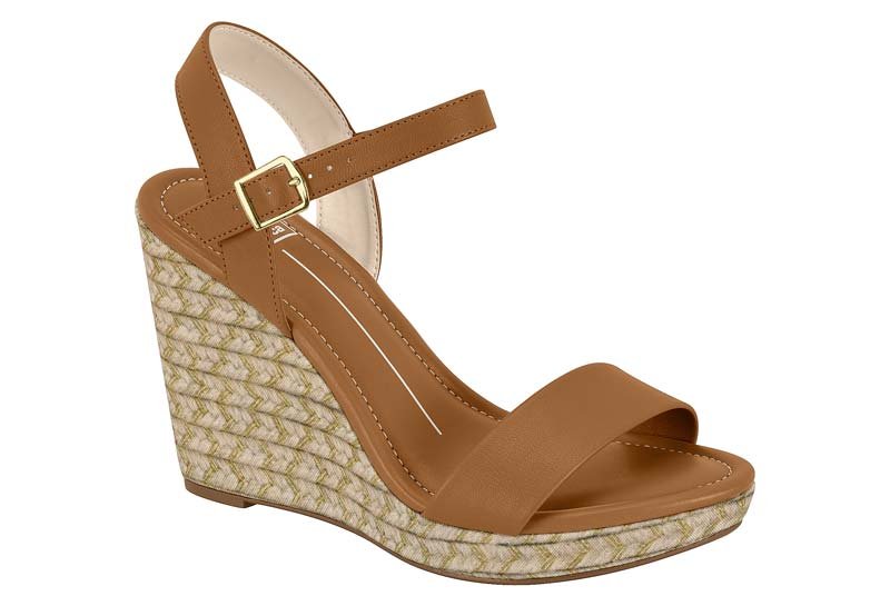 Sandalia Feminina Napa Turim/Tecido Corda