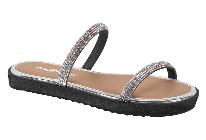 Sueco Feminino Tira Pronta/Verniz Nancy