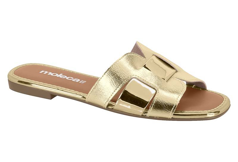 Sueco Feminino Metalizado Nancy/Metal Glamour