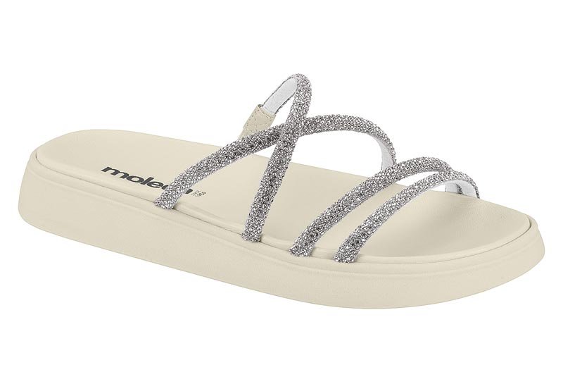 Sandalia Feminino Tira Pronta Strass Ca22s03