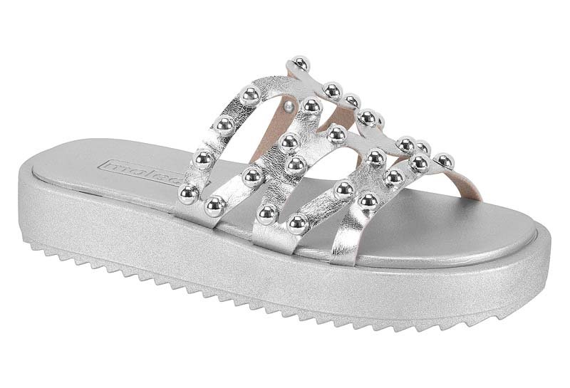 Sandalia Feminino Metalizado Nancy