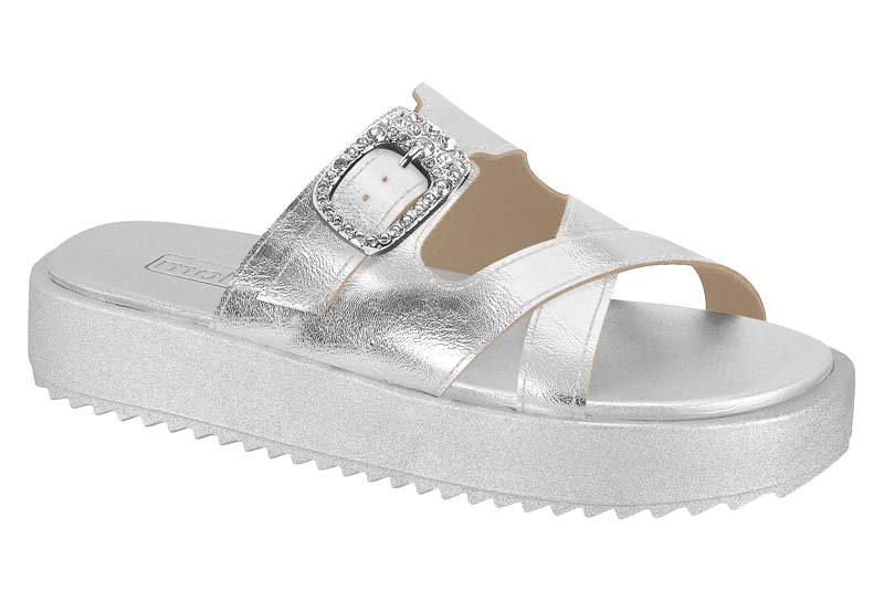 Sandalia Feminino Metalizado Nancy