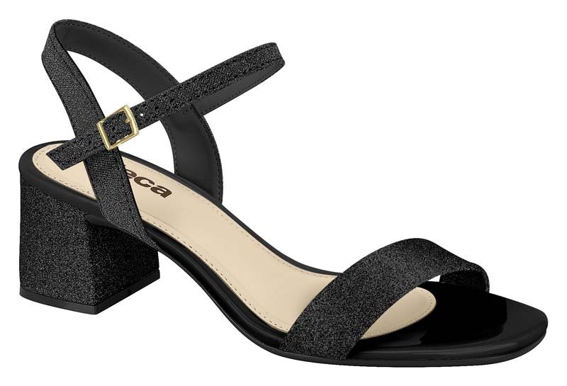 Sueco Feminino Tela Shine Paris/Verniz Premium