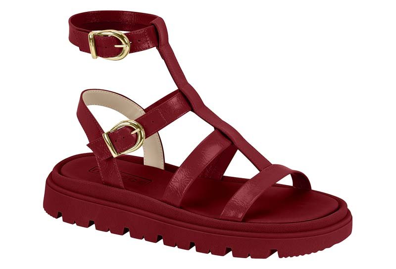 Sandalia Feminino Verniz Nancy