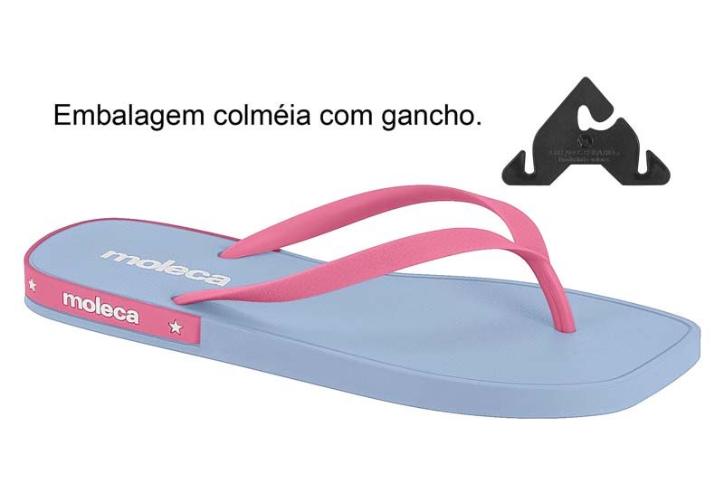 Sandalia Feminino Tira Pronta Pvc