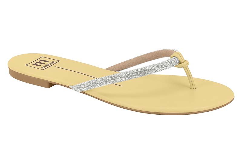 Sueco Feminino Tira Sagu E Strass/Napa Turim