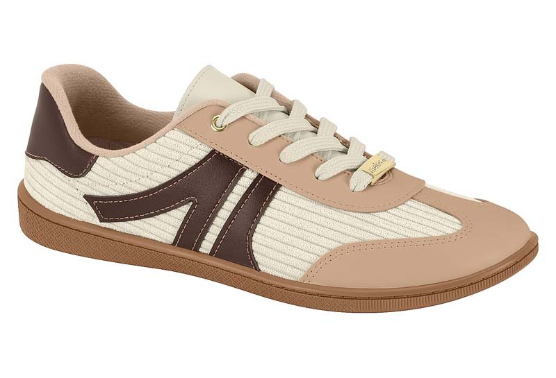 Zapato Casual Feminino Veludo Canelado Valen/Np Sarden Neo