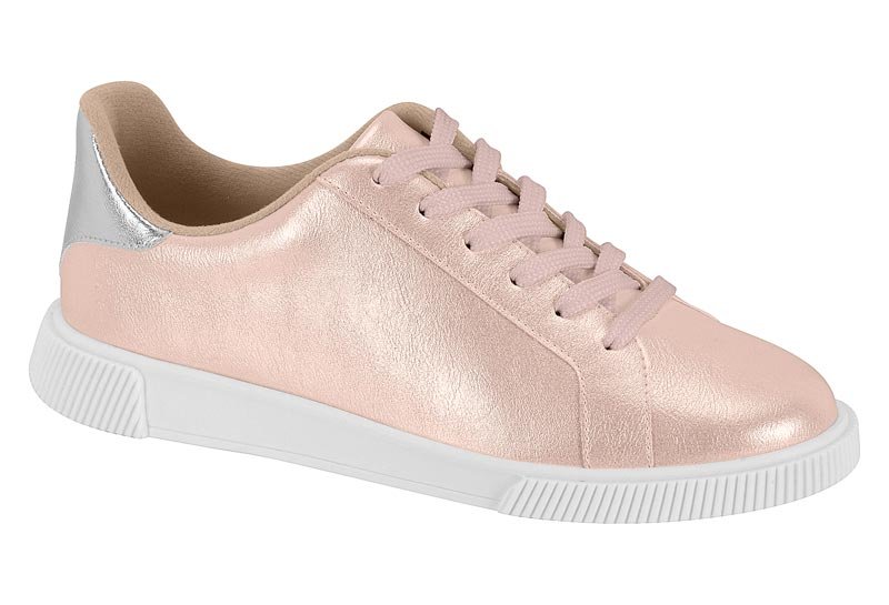 Zapato Casual Feminino Np Float Perolizado Charm/Met Nancy