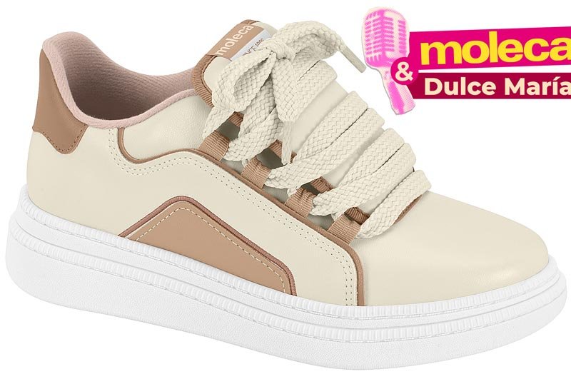 Zapatilla Feminino Napa Turim/Napa Pele Strech