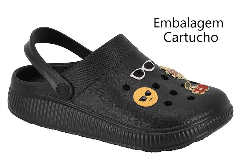 Sueco Feminino Gaspea Injetada Eva/Tira Pvc