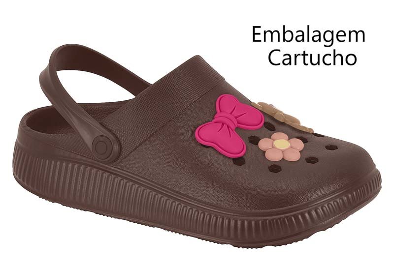 Sueco Feminino Gaspea Injetada Eva/Tira Pvc