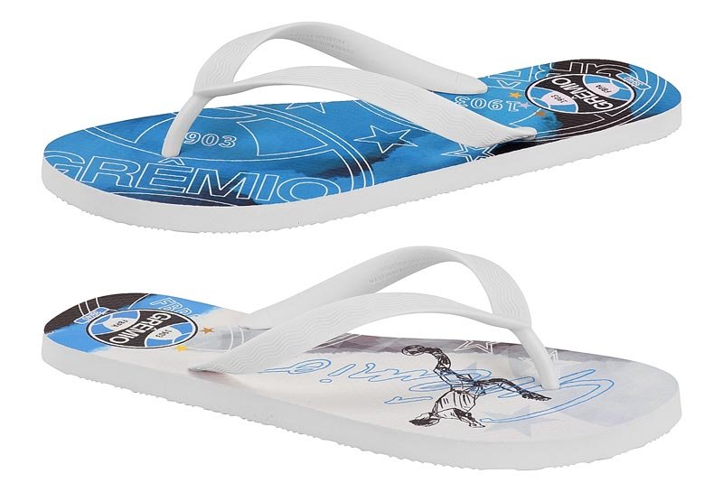 Sandalia Masculina Tira Pronta Pvc/Gremio 1