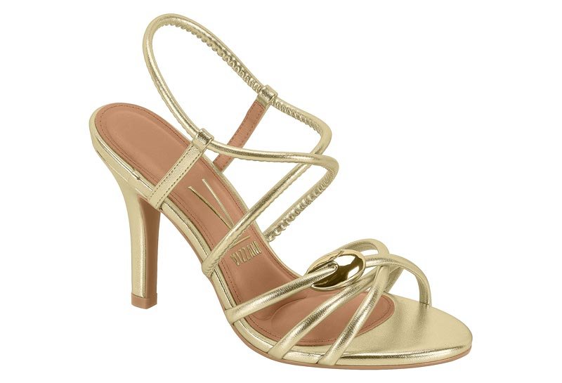 Sandalia Feminina Brilho Italia